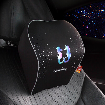 

GiGi car headrest neck pillow bamboo charcoal memory cotton car pillow height adjustable upgrade version GC-61 Gemini