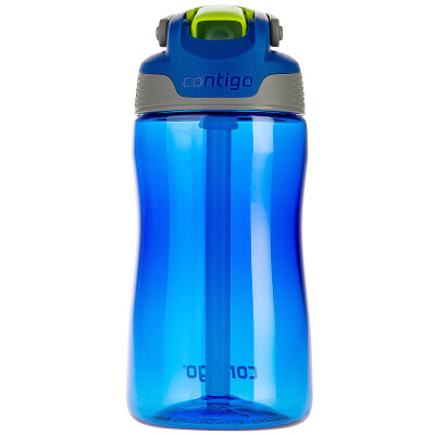 

【Jingdong Supermarket】 contigo children's straw cup summer sports cup free wizard 400ML blue HBC-FRE001