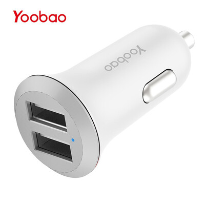 

Yoobao YB205 Dual Port USB Car Charger Max 24A Mini Universal USB Adapter Car-Charger for iPhone Samsung Xiaomi LG Nokia