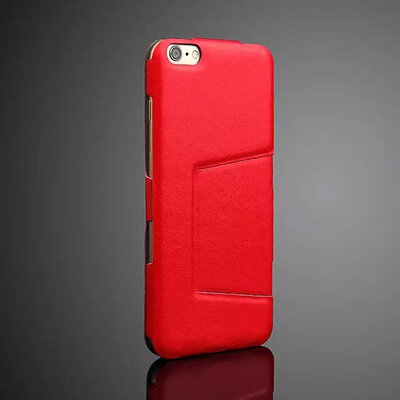 

MITI New Arrival Luxury Stand Deluxe PU Leather Flip Slim Soft Side Open Case Cover For iPhone 6 6s 4.7"