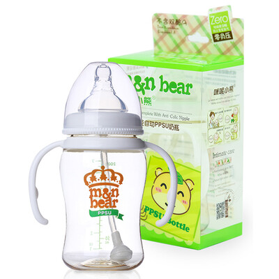 

Jingdong Supermarket Mimi Bear  & N BEAR wide-caliber glass bottle 240ml M9109