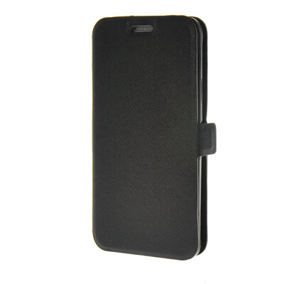 

MOONCASE Cross pattern Flip Pouch Leather Wallet Slim Stand чехол для Samsung Galaxy A3 Black