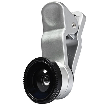 

LIEQI LQ - 003 Mobile Phone 3 in 1 Fish Eye Macro 04X Super Wide Angle Clip-on Lens Detachable lens 140 degree wide angle