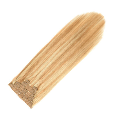 

BHF Hair Clip In Hair Extensions Virgin Unprocessed Straight 100 Indian Human Hair 10PcsLot Hair 160G1 1B2 613