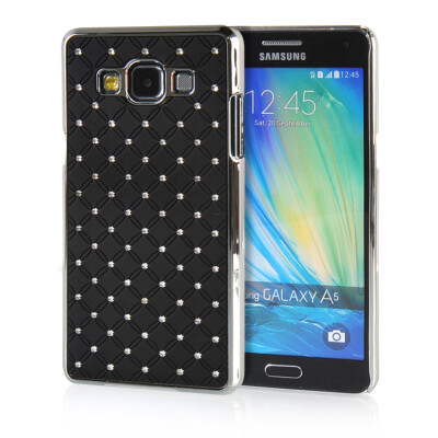 

MOONCASE Hard Chrome Plated Star Bling Back ЧЕХОЛ ДЛЯ Samsung Galaxy A5 Black