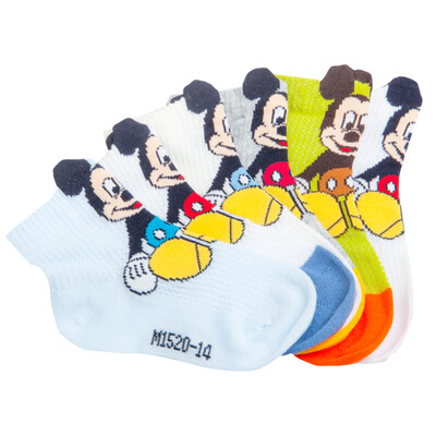 

Disney baby baby носки детские носки носки 6 двойной загруженный цвет случайный 6358