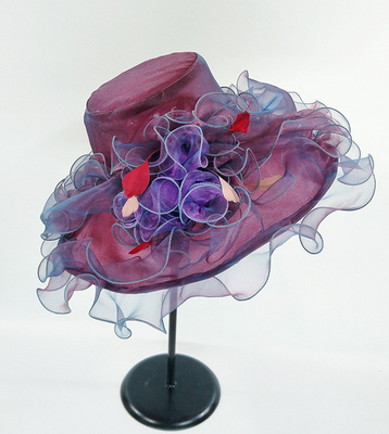 

Creative hat Summer hat anti ultraviolet European&American Eugen yarn DIY fashion net gauze cap Big hat style