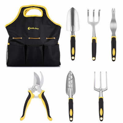 

COOKJOY 01 7 in 1 Multipurpose Gardening Tools Set Gifts for Men Women