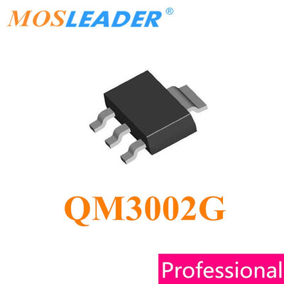 

Mosleader QM3002G SOT223 100PCS 1000PCS QM3002 30V 58A N-Channel Mosfets