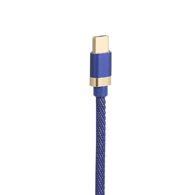 

Micro USB Cable 4ft Zinc Alloy Shell Nylon Braided Adapter for iphone