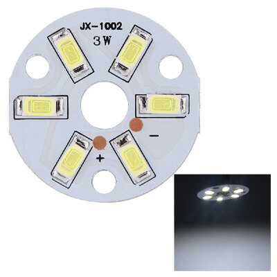 

KKmoon DC9-12V 3W Round 5730 SMD LED Super Bright LED Chip Light Lamp Bulb