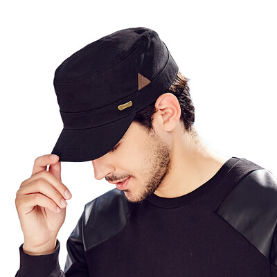 

Carmen KENMONT km-2420 men&39s spring&autumn Korean cotton cap cap outdoor tide men&39s cap black
