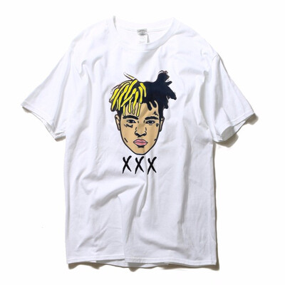 

Xxxtentation RIP mearch Limeted edition T Shirt black mens T Shirt Short-Sleeve Mens Xxxtentation Rapper MenS Tee Shirt S-2XL