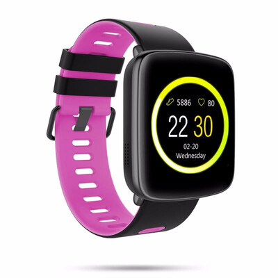 

KingWear GV68 Smartwatch IP68 Waterproof Bluetooth 40 Android iOS Compatible Heart Rate Monitor Remote Camera Pedometer