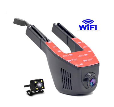 

V5 Car DVR 1080p 170 Wide Angle Dashboard Camera Recorder Car Dash Cam with G-Sensor WDR Loop Recordingwifi 8g