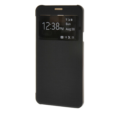 

MOONCASE Ultra Slim Leather Pouch Flip прозрачный Back чехол для Cover Samsung Galaxy Note 5 чёрный