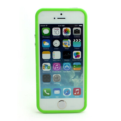 

Soft Hybrid Silicone Gel Hign Impact Bumper Cover Case for Apple iPhone 5S 5G