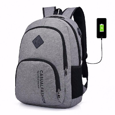 

Lixada Mens Laptop Backpack Travel School Bag Camping Backpack with USB Charging Port