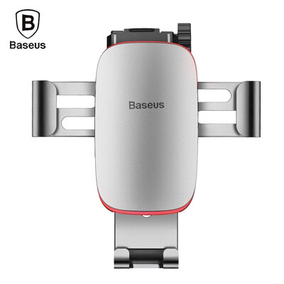 

Baseus Metal Age Gravity Car Mount with Connecting Rod for 4 - 6 inch Mobile Phones 360 Degree Free Rotation Aluminum Alloy