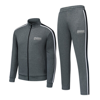 

Jordan mens knitted sports suit running suit sweater pants two-piece XWW3382321 deep flower gray XL