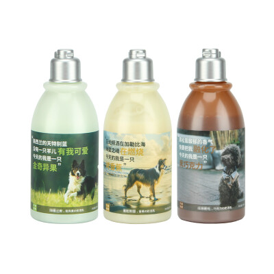 

Thousand pet family pet dog shower gel Bomeibi Xiong Satsuma white hair special shower gel pet supplies dog shampoo - red brown combination 3x250ml