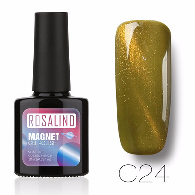 

ROSALIND Gel 1S 7ML Color Diamond Series Glitter Nail Gel Polish UV LED Soak-Off Nail Art Base Top Coat Needed gel lacquer