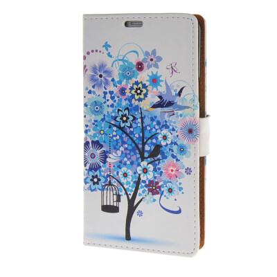 

MOONCASE Case for Samsung Galaxy Note 5 Leather Flip Wallet Style and Kickstand Case Cover [Cute Pattern] Design / a16