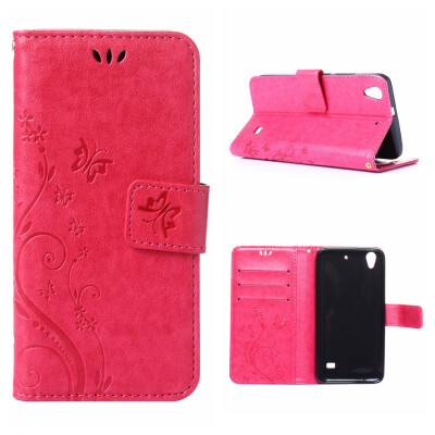 

MOONCASE Flower Pattern Premium Soft PU Leather Case Cover For Huawei Honor 4 Play (G620s