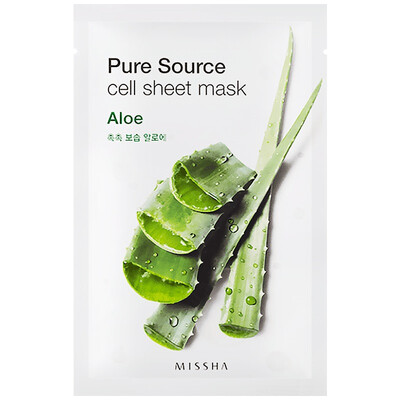 

MISSHA Pure Source Cell Sheet Mask 25ml Aloe