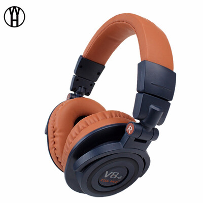 

WH V8-3 Bluetooth Head-worn multi-angle headset rotary folding wireless headphone for xiaomi samsung huawei iphone Video Game