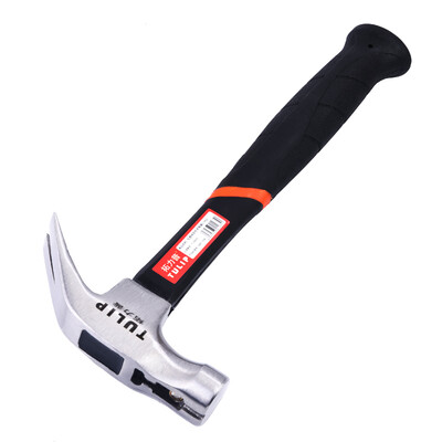 

Extension Lip claw hammer fiber handle with magnet suction groove oil resistant anti-slip hammer hammer hammer 05kg TU9005