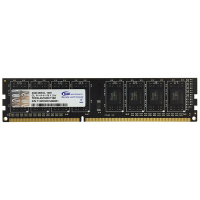 

Ten Command Team Low Voltage DDR3 1600 4G Desktop Memory