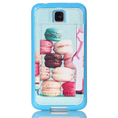 

мити кожа Samsung S5 Flip покрытия Samsung Galaxy S5 дело с слот для карт i9600 G900 оригинал phone accessories.