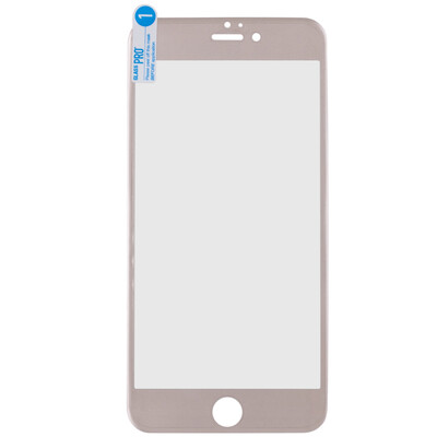 

Momisi iPhone 6s plus / 6 plus закаленная стеклянная пленка полноразмерная крышка гладкая мягкая резиновая кромка 5,5-дюймовое золото шампанского