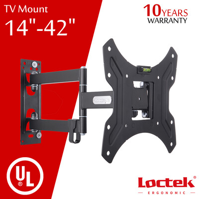 

loctek 14 - 42 - дюймовый телевизор в поворот, руку настенного