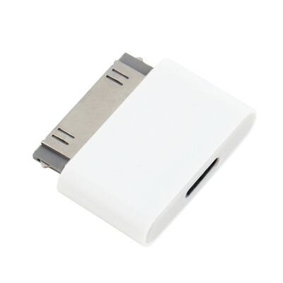

30 Pin Docking Male to 8 Pin Female Data Adapter For iPhone 4 4S i Pad 2 3