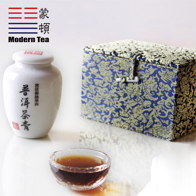 

MODERN TEA Yiwu Chunxiao Yiwu Spring Dawn 150g Bag Instant Puer Tea 100 Extraction from Tea No additives Tea Leaves from Old Tea Trees Safe&Convenient Tea
