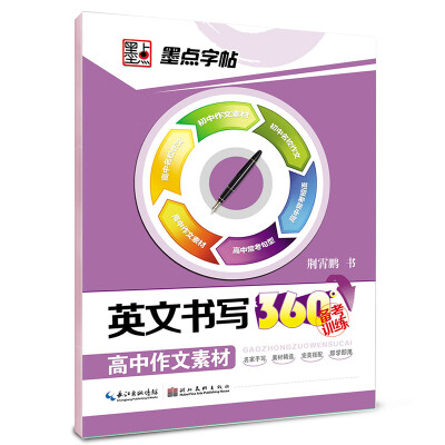 

墨点字帖·英文书写360°备考训练 高中作文素材 英语备考攻略字帖练习