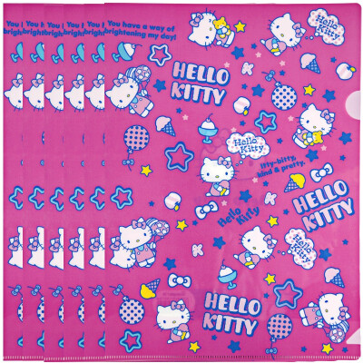 

GuangBo 6 installed -type A4 folder folder file kit Hello Kitty KT88085