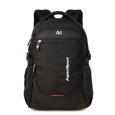 

AspenSport shoulder bag laptop bag men&women backpack student bag AS-B36 black