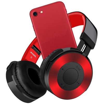 

New head mounted folding Bluetooth headset subwoofer mobile phone wireless