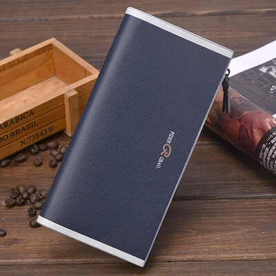 

Fashion men wallet long wallet multi card wallet handbag male business zipper multi-function mobile phone pack tide