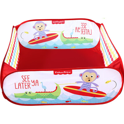 

Fisher Fisher-Price Baby Ocean Ball Pool Infant Playpen Childrens Playground Kids Outdoor Toy Red F0319-1