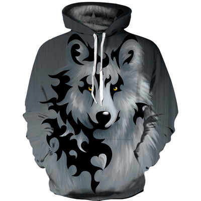 

Mens Hoodie 3D Printed Women Pullover Sweater
