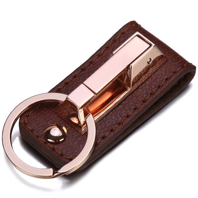 

JOBON Zhongbang fiber leather hanging type repair series key chain ZB-001G rose gold