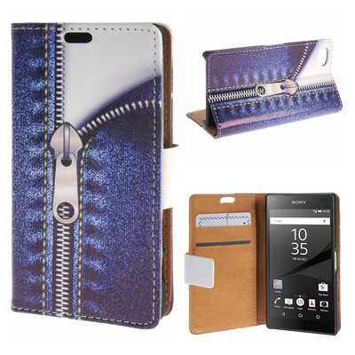 

MOONCASE Sony Xperia Z5 Compact ( Z5 Mini ) ЧЕХОЛ ДЛЯ Flip Leather Foldable Stand Feature [Pattern series] /a16