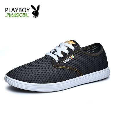 

PLAYBOY brand SummerSandbeachPunchingBreathable meshFashionable Korean styledSports casual sneakerMens shoes