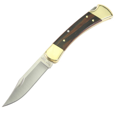 

BAKK (BUCK) Barker United States original imported outdoor classic series of folding knife knife knife outdoor knife 0110BRSFG-B