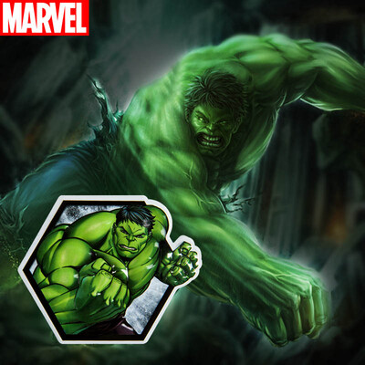 

Marvel Green Diamond Metal Fridge Magnet Universal Soft Magnet