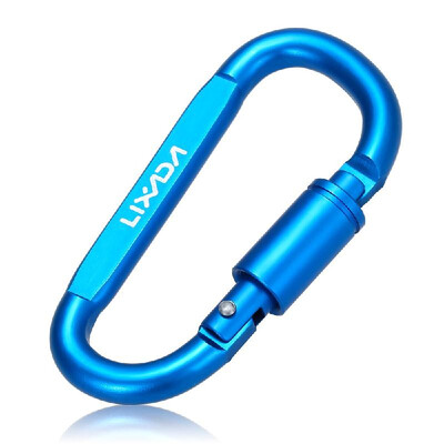 

Lixada Aluminum Alloy D-ring Locking Carabiner